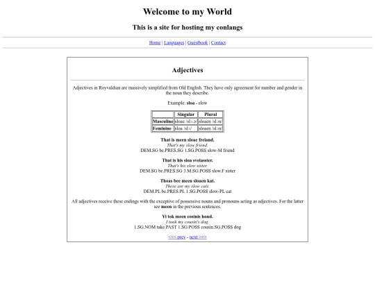 adjectives-royvaldian screenshot