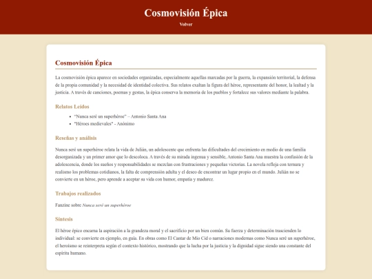 Cosmovision Epica screenshot