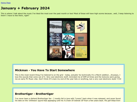 MusicGrids screenshot