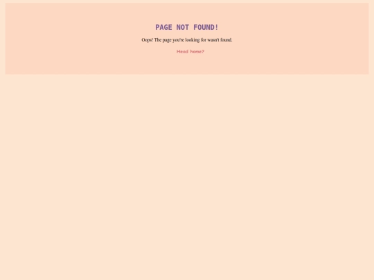 not_found screenshot
