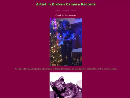 our_artists screenshot