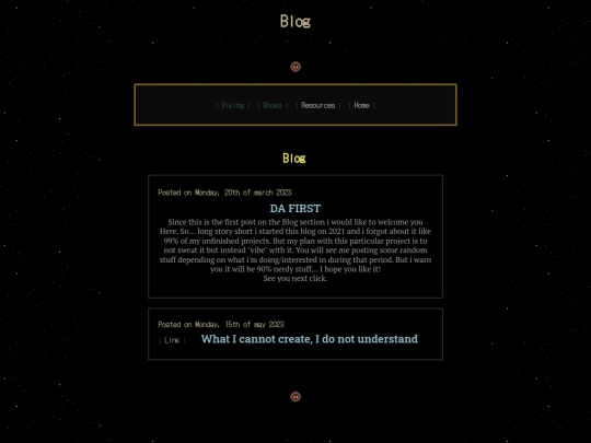 pages/blog screenshot