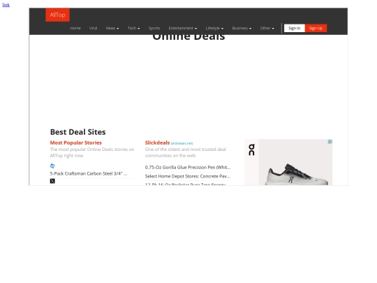 dealfeed screenshot