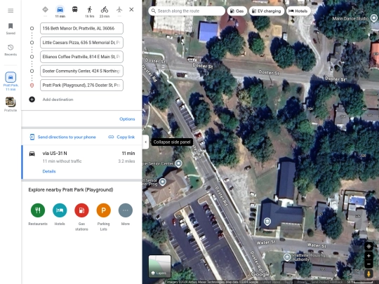 maps screenshot