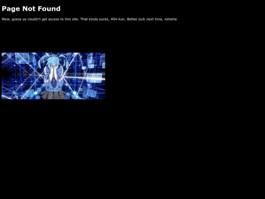 not_found screenshot