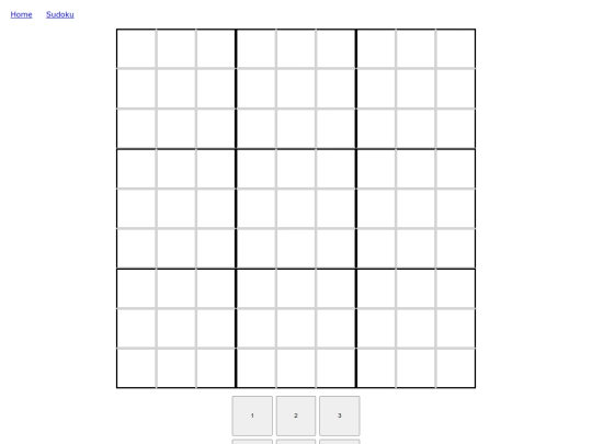 sudoku screenshot
