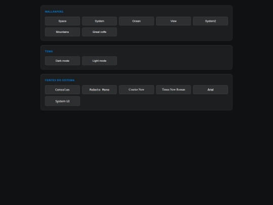 terminal/assets/settings screenshot