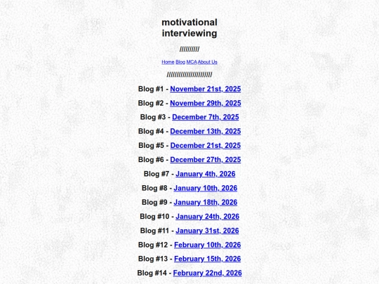 blog screenshot