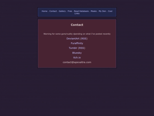 links screenshot