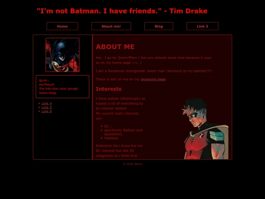Aboutme screenshot