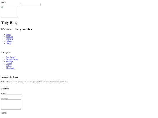 css/design screenshot