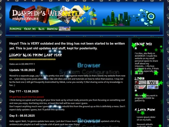 blog/legacy screenshot