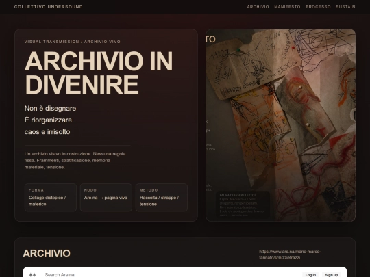 archivio_in_divenire screenshot