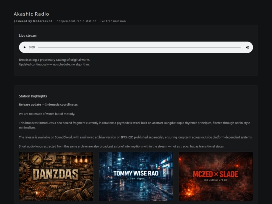 radio screenshot
