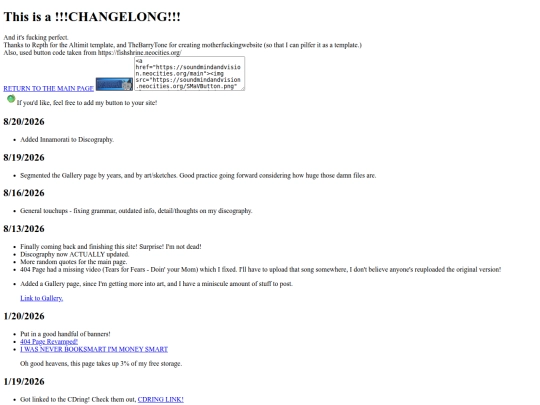 changelong screenshot