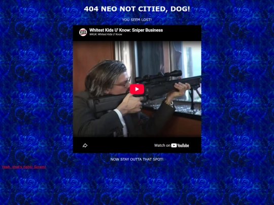 not_found screenshot