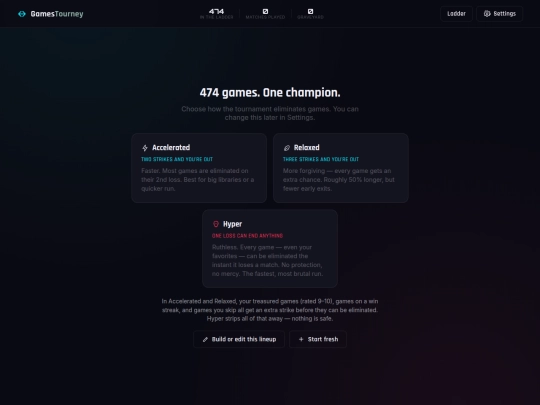 GamesTourney/Stephen screenshot