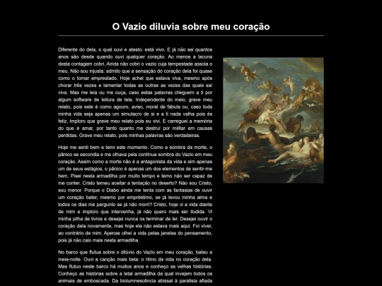 texts/vazio screenshot