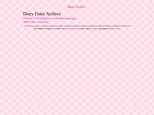 archive screenshot