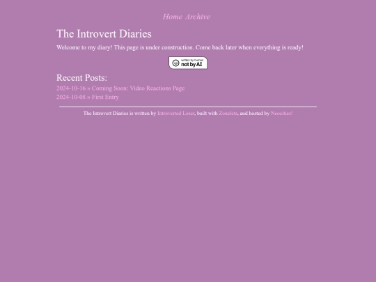 diary screenshot