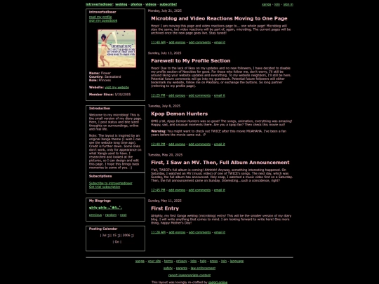 microblog screenshot