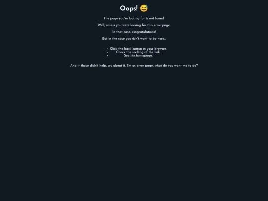 not_found screenshot