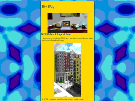 blog screenshot