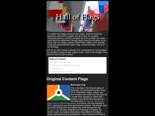 works/HallOfFlags screenshot