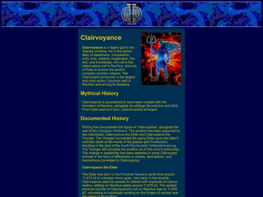 works/PhiOrg/Clairvoyance screenshot