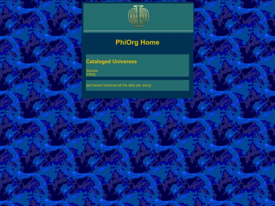 works/PhiOrg screenshot