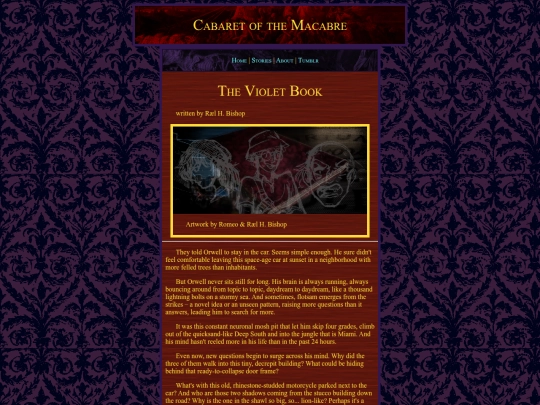 works/cotm/stories/the_violet_book screenshot