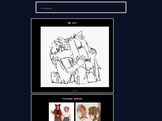 test screenshot