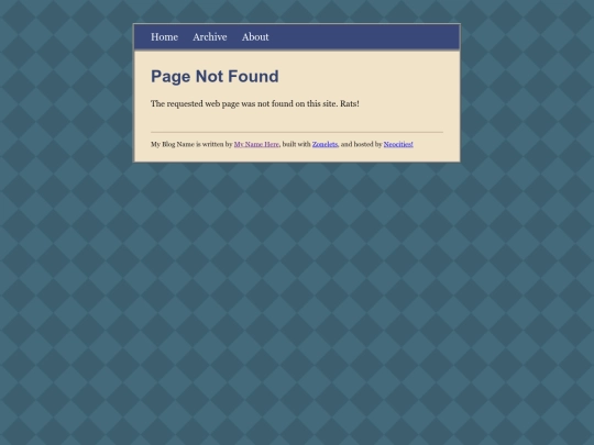 blog/not_found screenshot