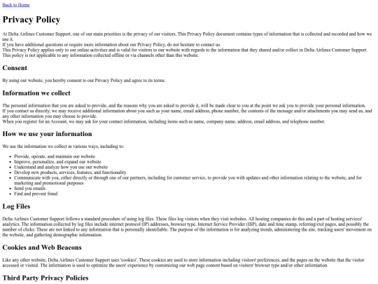 policy screenshot