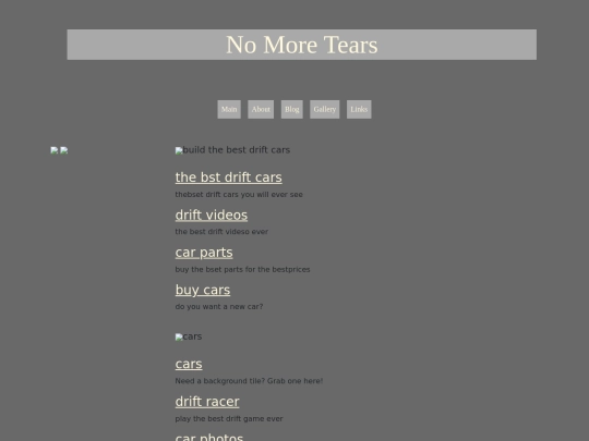 links screenshot