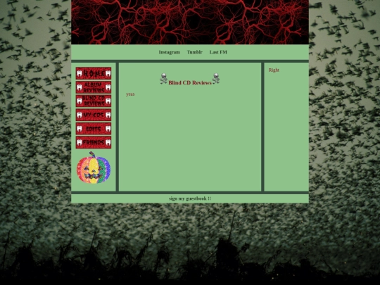 blindcdreviews screenshot