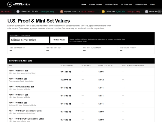 us-silver-proof-sets screenshot