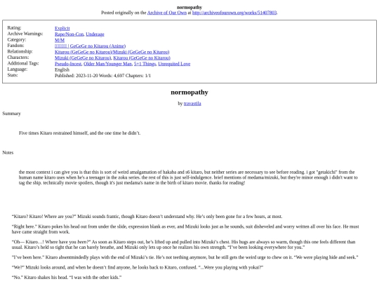 normopathy screenshot