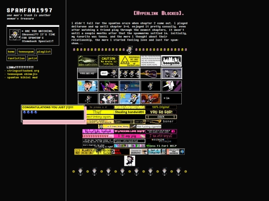 spamton screenshot