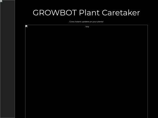 growbot screenshot