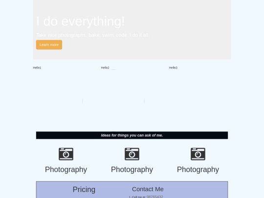 Bootstrap_example screenshot