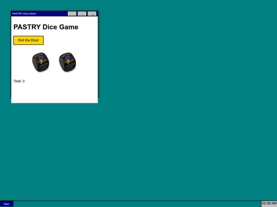 test screenshot