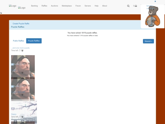 test screenshot