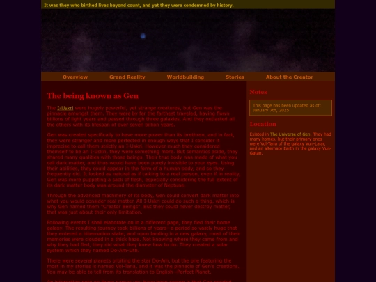 universe-a/gen screenshot
