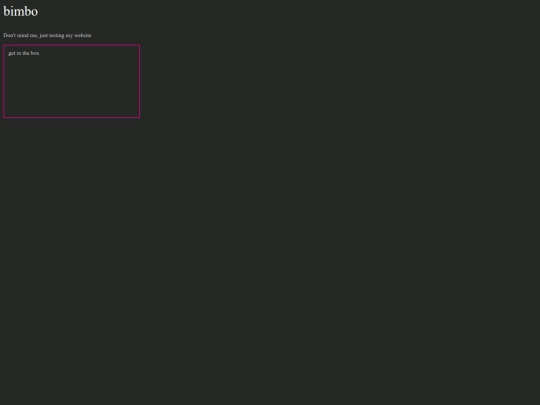 test screenshot