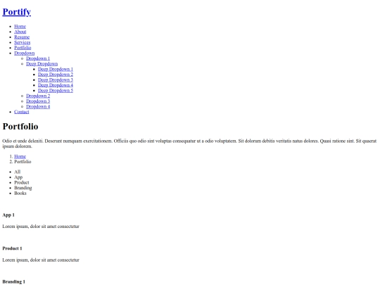 portfolio screenshot