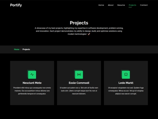 services screenshot
