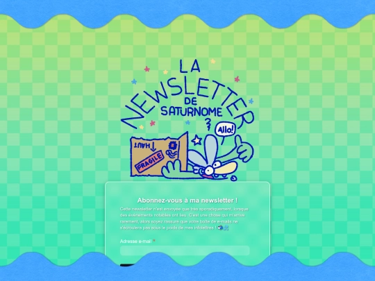 newsletter screenshot