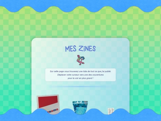 zines screenshot
