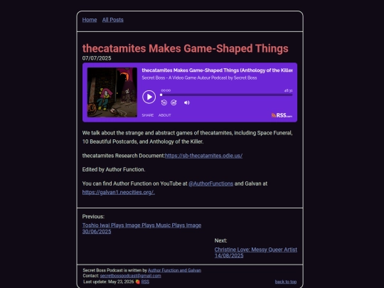 posts/thecatamites screenshot